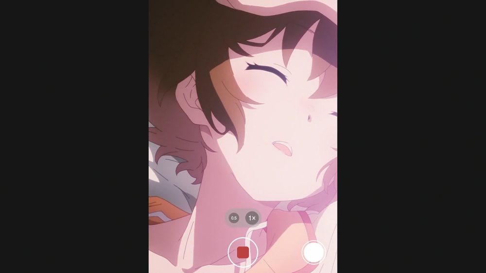 mahiru sleeping iphone footage