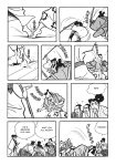 excerpt from The Legend of Kamui by Sanpei Shirato, published by Drawn & Quarterly