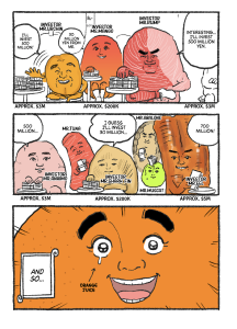 Page 11 - Mr. Orange gets investors