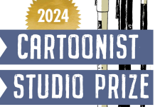 Announcing the winners of the 2024 CARTOONIST STUDIO PRIZE 2024 Cartoonist Studio Prize