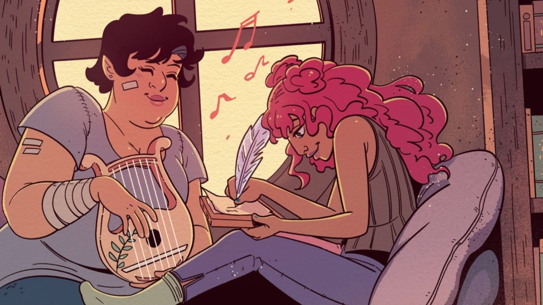Sharp Wit - Cadence interior art (cropped)