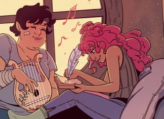 Exclusive: Read the full story ‘CADENCE’ from the SHARP WIT anthology Sharp Wit - Cadence interior art (cropped)