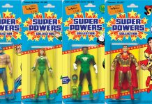 Return to the Kenner SUPER POWERS COLLECTION in new DC variant covers