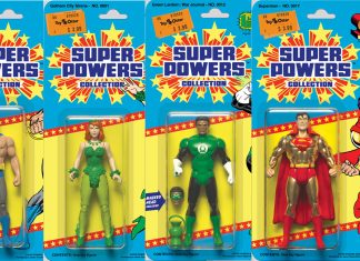 Return to the Kenner SUPER POWERS COLLECTION in new DC variant covers