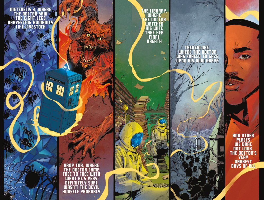 Preview page 3 for Doctor Who FCBD '24, © Titan Comics 2024