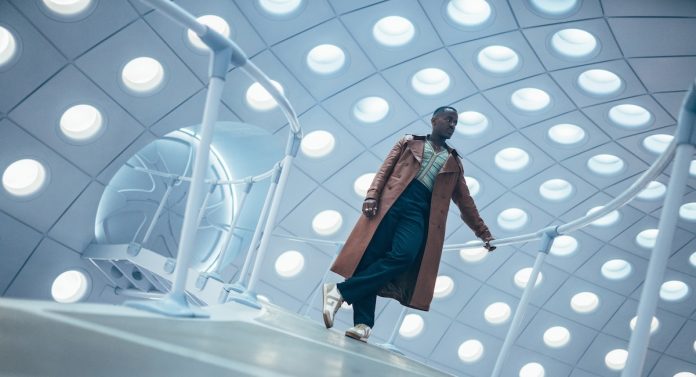 DoctorWho Banner Ncuti Gatwa as the Fifteenth Doctor