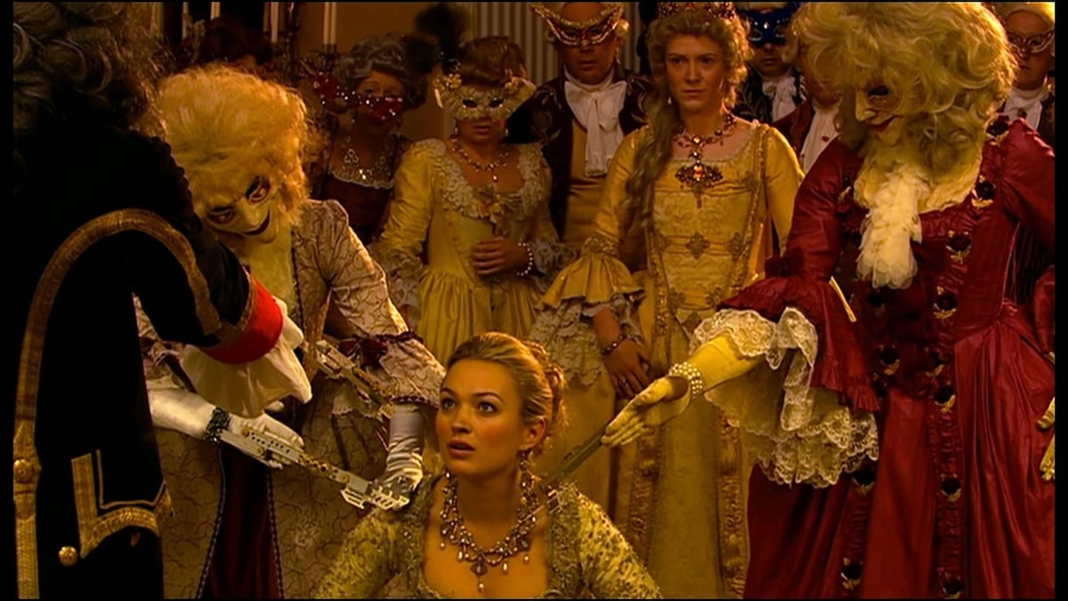 Sophie Myles as Madame Du Pompadour in The Girl in the Fireplace 