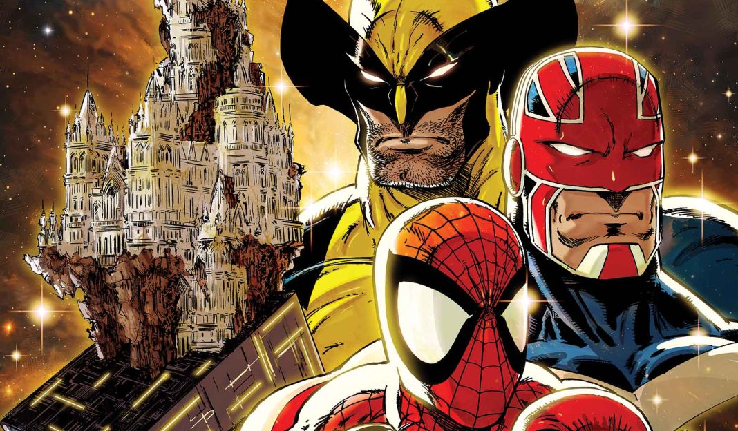Cover for Marvel's 85th anniversary special with Wolverine, Spider-Man, Kamala Khan, Deadpool, and Night Crawler on the cover.