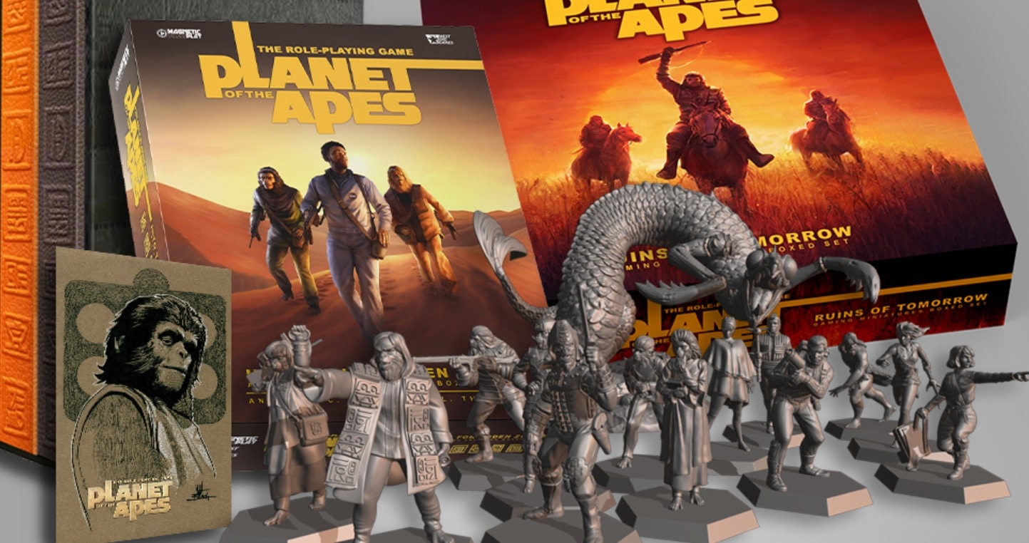 Exclusive: Magnetic Press launches PLANET OF THE APES tabletop RPG Kickstarter campaign