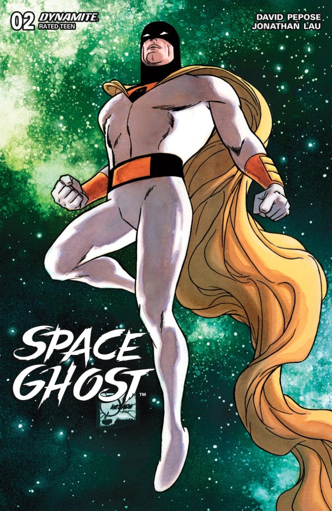 space ghost issue 2 cover joe quesada