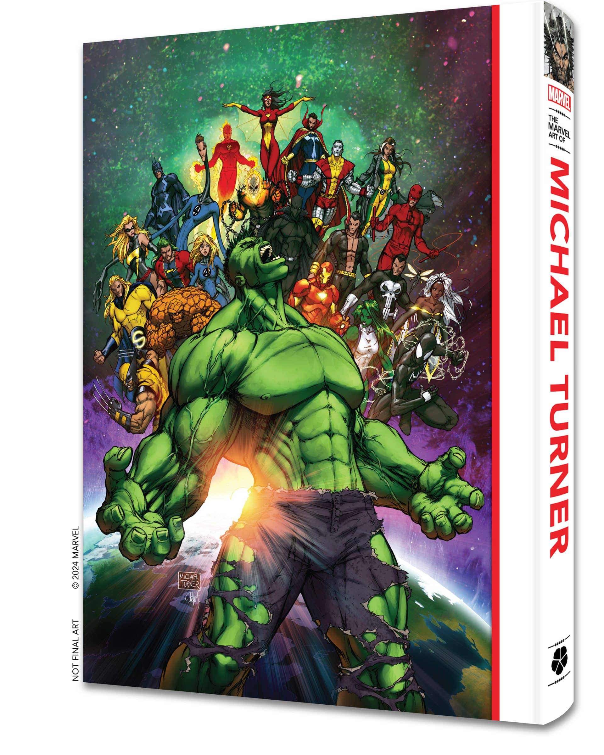 Exclusive: THE MARVEL ART OF MICHAEL TURNER unveils jacket and slipcase ...