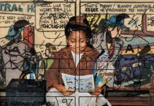 Critical Thinking: BAT KID and Bronze Man in conversation "Bat Kid and Bronze Man in conversation"