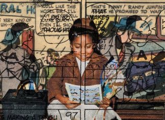 Critical Thinking: BAT KID and Bronze Man in conversation "Bat Kid and Bronze Man in conversation"