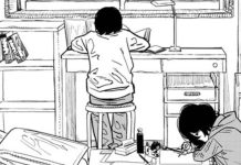 Beat’s Bizarre Adventure: Gantz! Gantz! Gantz! two girls look back