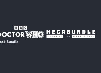 Explore the Whoniverse with new DOCTOR WHO comics mega bundle Black backdrop with white lettering that reads, "Doctor Who Mega Bundle"