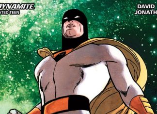 Preview: Joe Quesada makes jaws drop with SPACE GHOST #2 cover space ghost issue 2 joe quesada