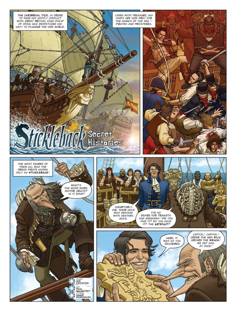 2000 AD Sci-Fi Special 2024 - Stickleback interior art