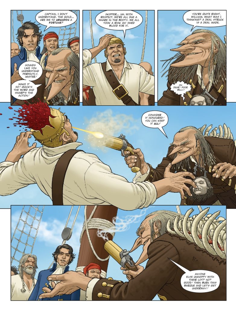 2000 AD Sci-Fi Special 2024 - Stickleback interior art