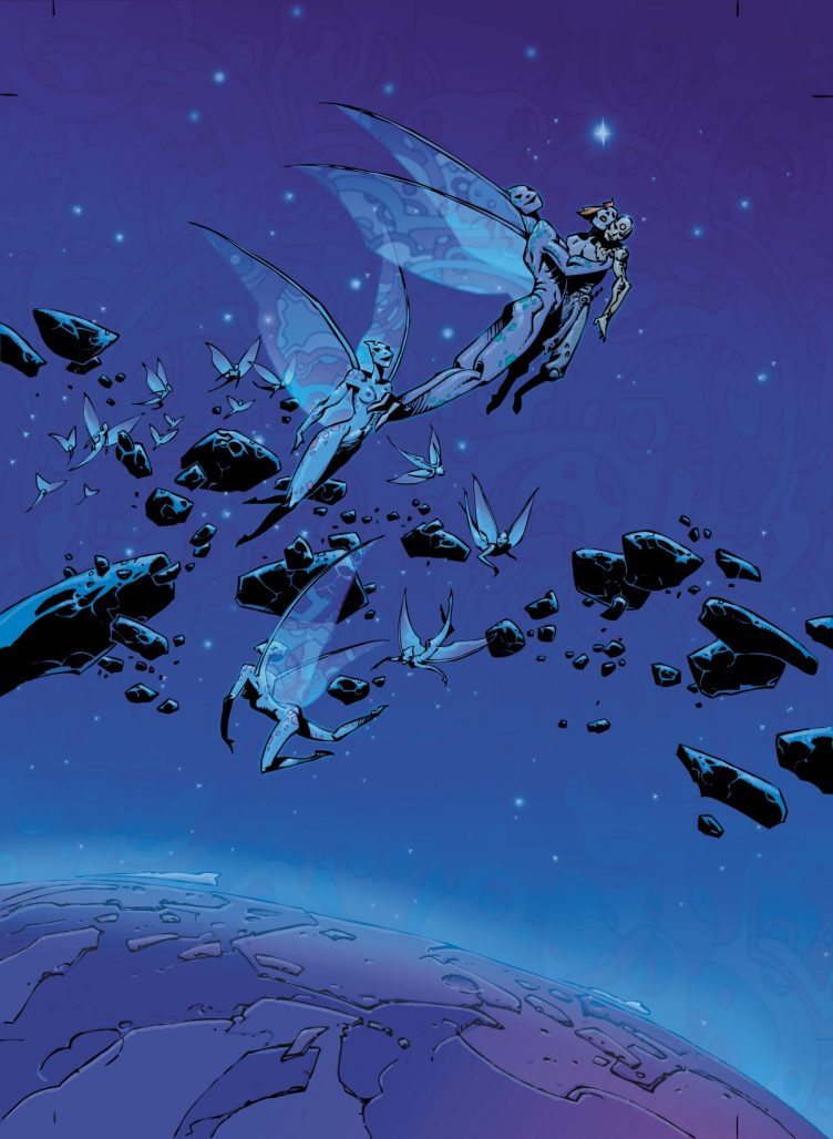 Arkadi and the Lost Titan Kickstarter-exclusive print 1