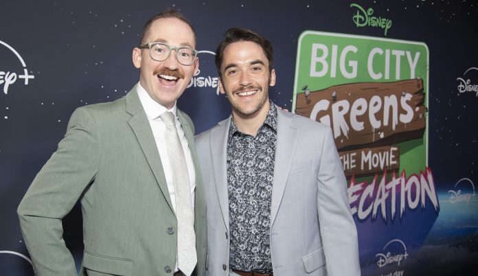 SHANE HOUGHTON (CREATOR & EXECUTIVE PRODUCER), CHRIS HOUGHTON (CREATOR & EXECUTIVE PRODUCER) Spacecation animated movie