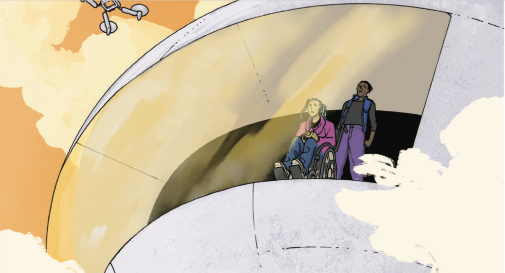 DANDELION explores an invention’s fate in bold sci-fi graphic novel