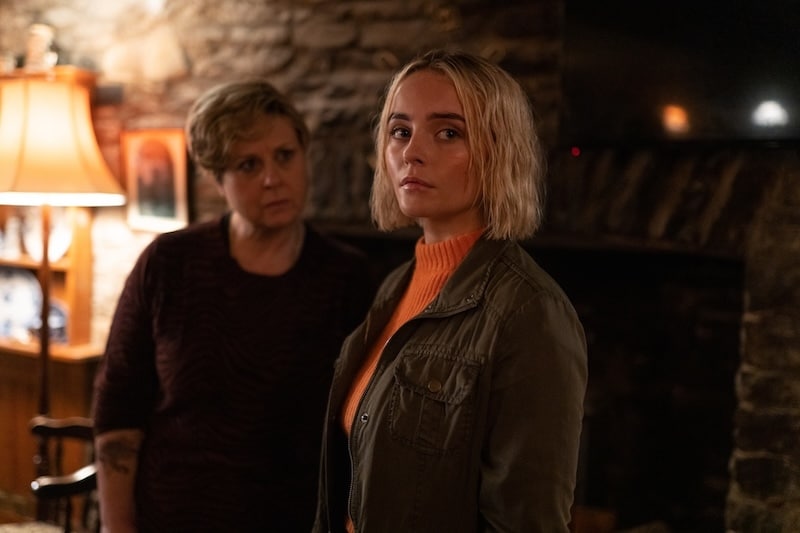 Millie Gibson in "73 Yards"