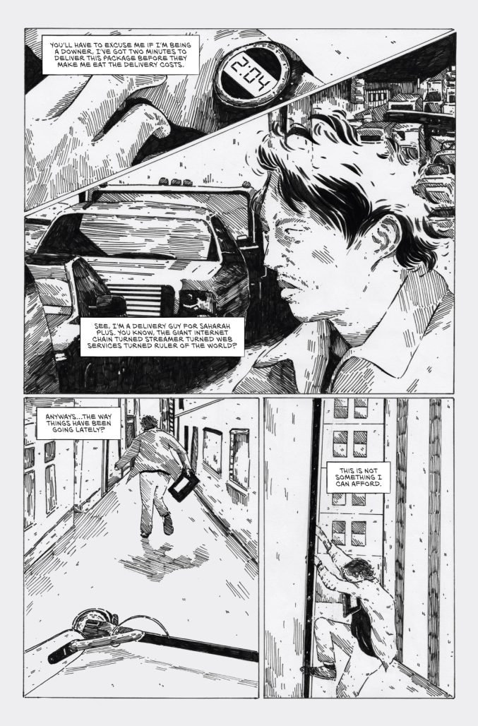 Endless #1 interior art