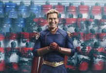 TV Review: THE BOYS Season 4 is a Pizzagate parody of Donald Trump’s Alt-Right Homelander against a wall of red white and blue riot gear