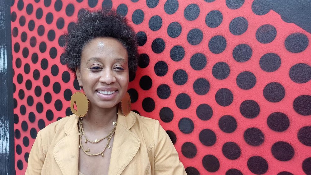 Regine L. Sawyer, comic book writer/publisher/editor and Coordinator and Founder of the Women in Comics Collective International