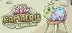 Video Game Review: Kamaeru: A Frog Refuge, while adorable, isn’t entirely ribbeting A blue frog with pink spots, closed eyes, and a tiny smile sits on a green frog chair. To its left is a big lily pad with a pink flower. The lily pad, in green text, says Kamaeru in large letters. A Frog Refuge is written in smaller white letters underneath it.