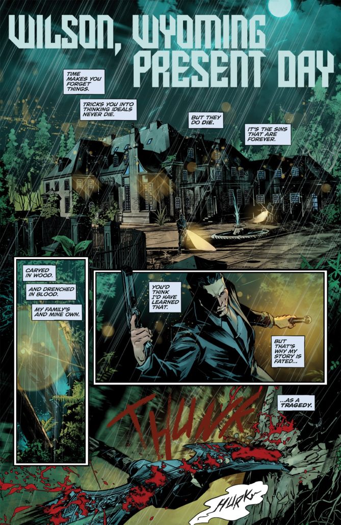 Kill All Immortals #1 interior art