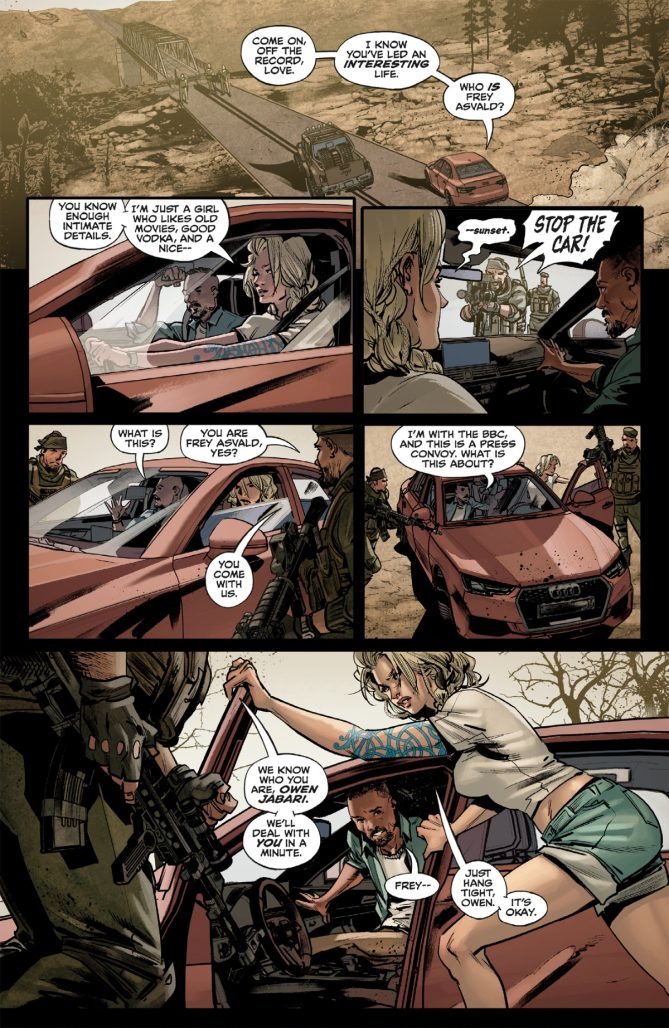 Kill All Immortals #1 interior art