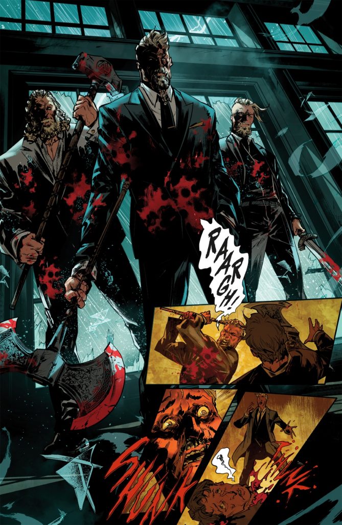 Kill All Immortals #1 interior art