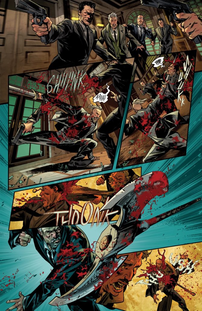 Kill All Immortals #1 interior art