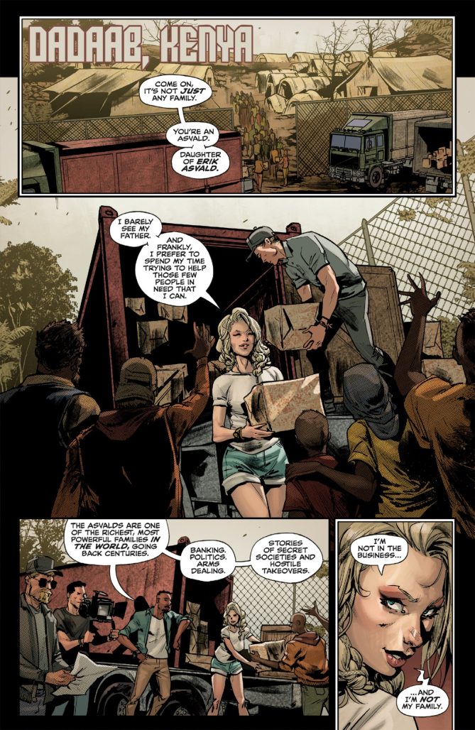 Kill All Immortals #1 interior art