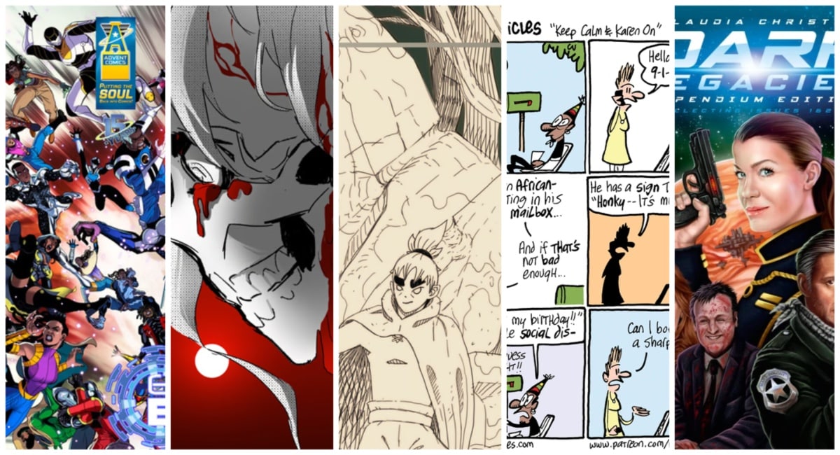 Comics Crowdfunding Roundup hero