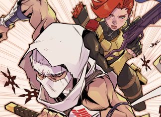 Preview: Clan Arashikage makes its Energon Universe debut in SCARLETT #2 Clan Arashikage