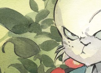 Cover Reveal: Check out Peach Momoko’s SPACE USAGI: WHITE STAR RISING #1 variant Space Usagi: White Star Rising #1 variant cover by Peach Momoko (cropped)