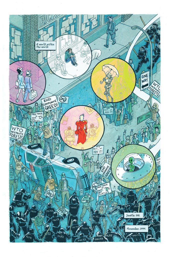 Spectrum #1 interior art