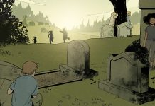 Exclusive Preview: R.L. Stine’s THE GRAVEYARD CLUB #1 is an instant classic The Graveyard Club interior art (cropped)