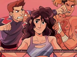 Exclusive Preview: TOTAL SUPLEX OF THE HEART might pull you into its complicated ring of love Total Suplex of the Heart cover art (cropped)