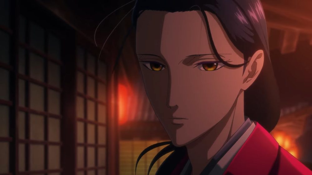 yatagarasu prince in red lit interior