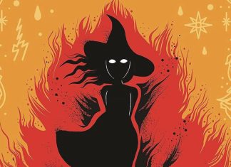 Graphic Novel Review: A WITCH’S GUIDE TO BURNING and comics poetry Witch's Guide to Burning
