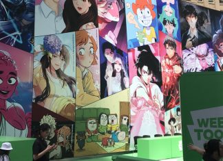 WEBTOON goes public with the TOON SQUARE event in NYC