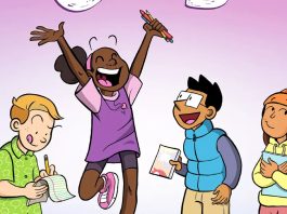 Raina Telgemeier and Scott McCloud get a 750,000 copy first printing for The Cartoonists Club