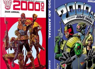 The 2000 AD ANNUAL returns after thirty years!