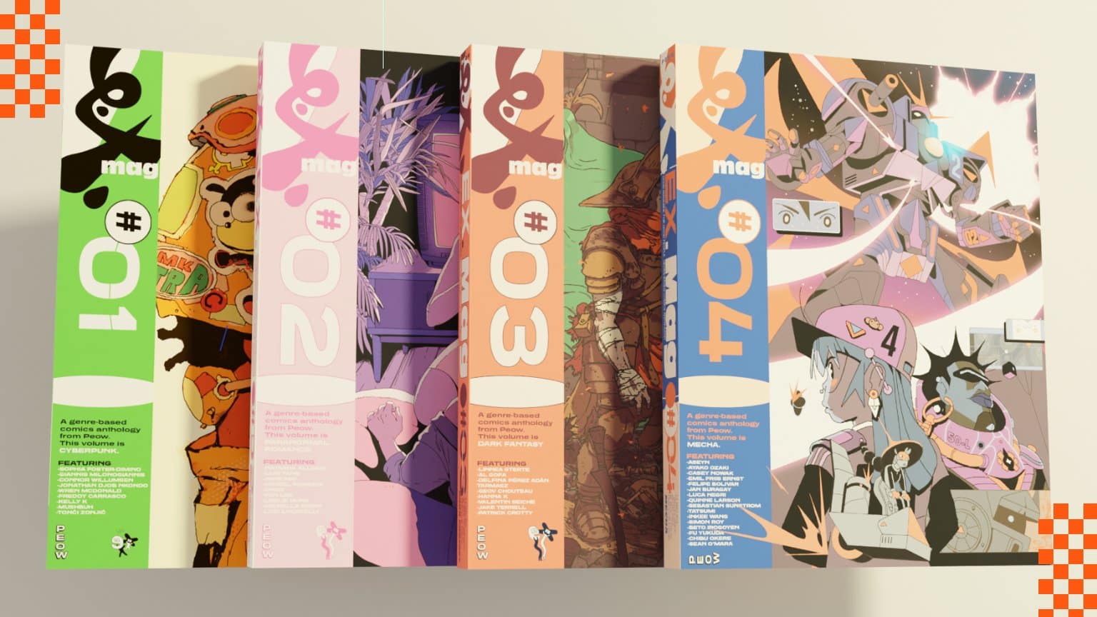 Ex.Mag Vol 1-4