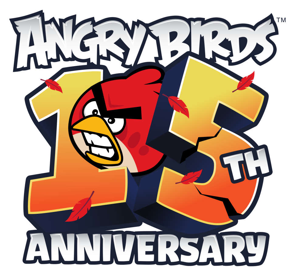 angry birds 15th anniversary logo
