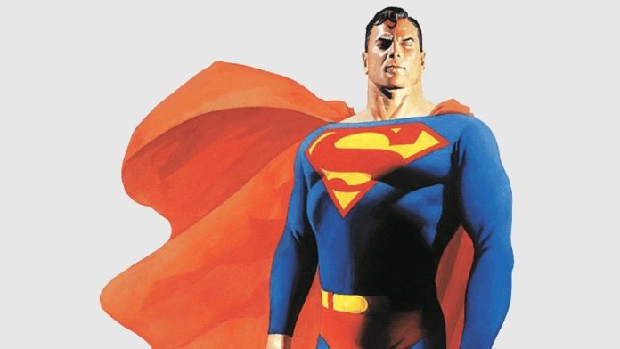 Alex Ross 25th anniversary DC Direct Superman fine art print (cropped)