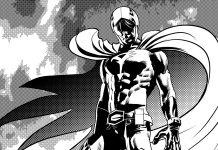 SDCC ’24: Diamond announces Mad Cave & Crusade PREVIEWS exclusives, plus Fright-Rags collectible cups Gatchaman #1 SDCC 2024 exclusive b&w (cropped)